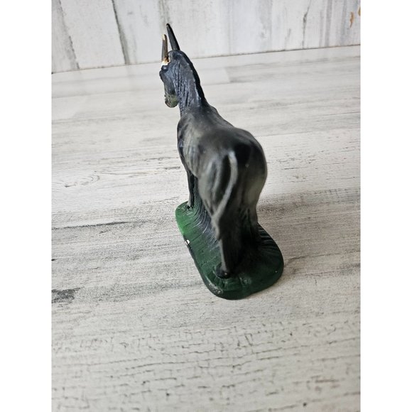 Vintage donkey nativity AS IS stable Xmas decor - Picture 5 of 8